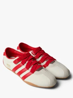 Tokyo MJ Sneakers i Crewht, Rød og Goldmt