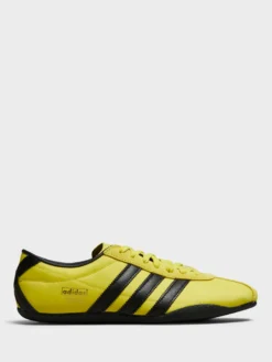 Tokyo W Sneakers i Pure Sulfur, Dark Brown og Gold Metallic