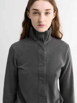 Tornado Cardigan i Vasket Sort Rogue Loopback