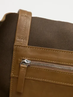 Tote bag Crosta i Brun Crosta