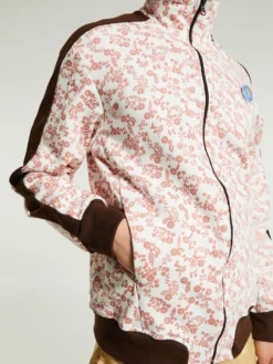Track Jakke i Cream Pink