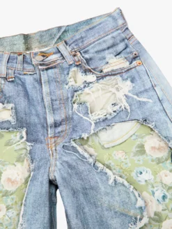 Trompe-l’œil Jeans 1981 i Blå og Grøn