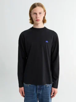 T-Shirt Cn Langærmet i Sort