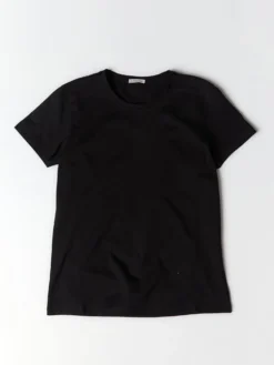 T-shirt med korte ærmer i sort