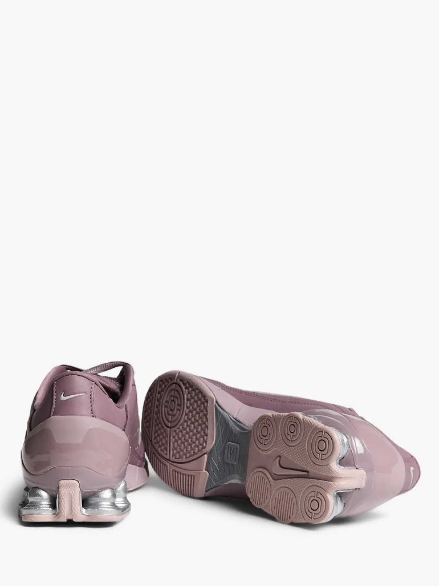 T90 Shox Magia QS i Taupe Grå, Metallisk Sølv og Violet Ore