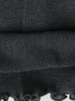 Uld og silke Tank Top i Grå