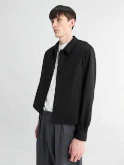 Uld Sildebens Blouson i Sort
