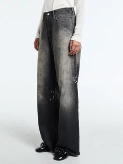 1981U Loose Fit Jeans i Black Trafalgar