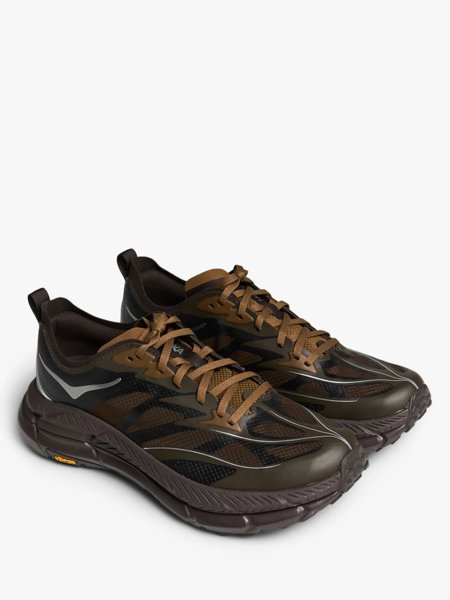 U Mafate Speed 4 Lite Sneakers i Bark og Støbejern