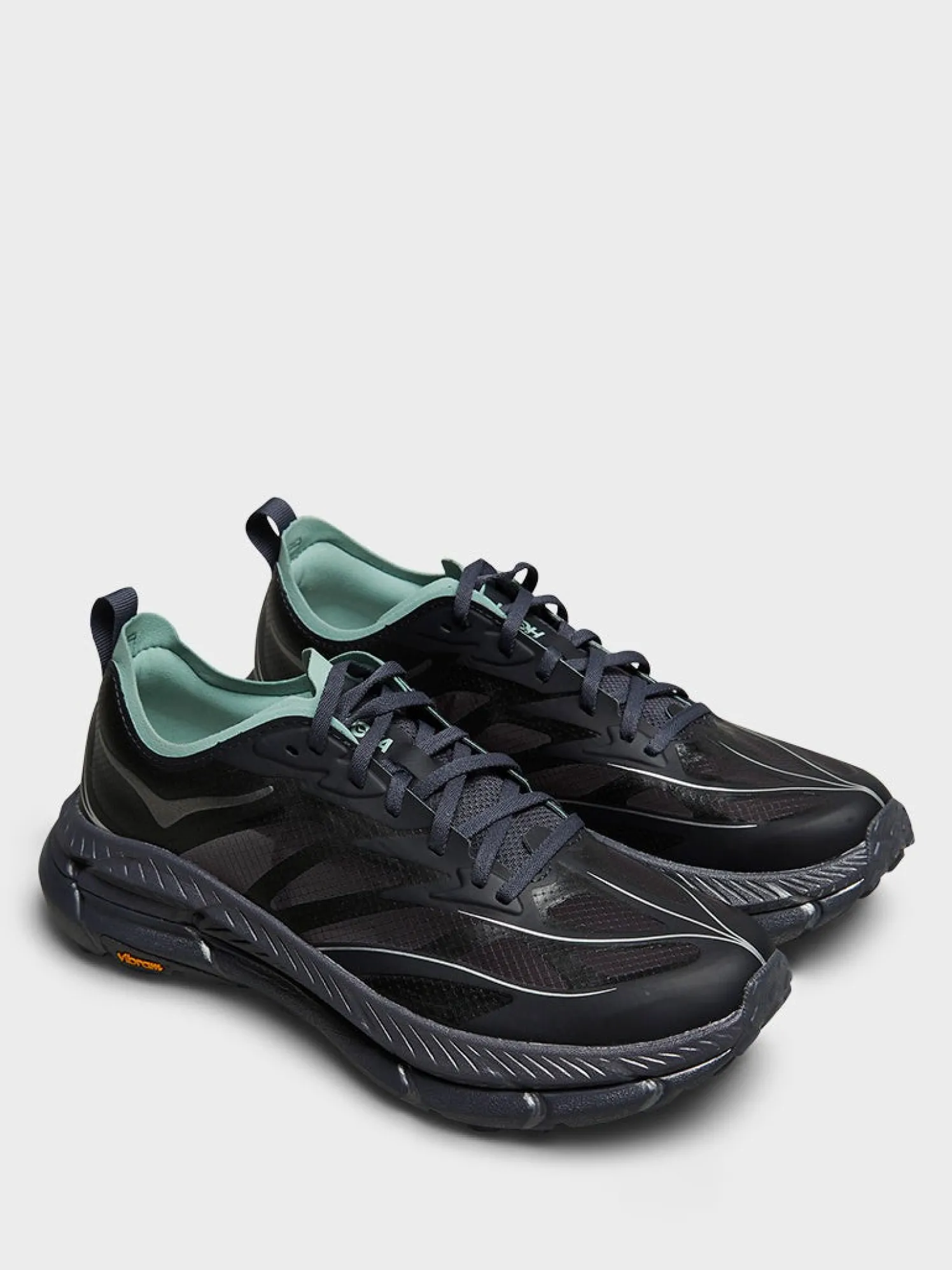 U Mafate Speed 4 Lite Sneakers i Charcoal Grey og Jade