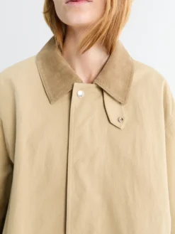 Unisex Chore Work Jacket i Beige