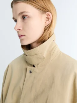 Unisex Chore Work Jacket i Beige