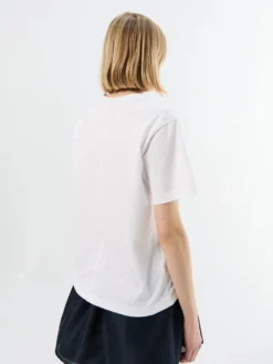 Unisex Loose T-shirt i Hvid