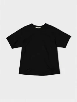 Unisex Loose T-shirt i Sort