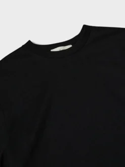 Unisex Loose T-shirt i Sort