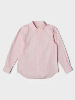 Unisex Soft Poplin BD Skjorte i Soft Pink