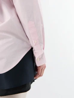 Unisex Soft Poplin BD Skjorte i Soft Pink