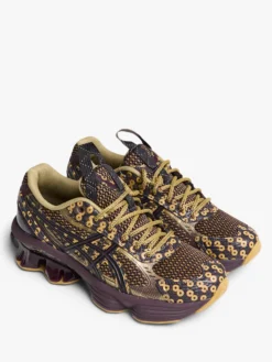US7-S Gel-Kinetic Fluent Sneakers i Beniimo Purple og Lemongrass