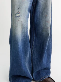 1981 U Trafalger Jeans i Mid Blue