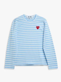 U T-shirt Red Emblem Knit i Blå