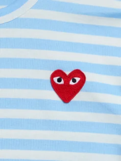 U T-shirt Red Emblem Knit i Blå
