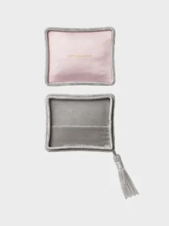 Velour Smykkeæske i Colombe