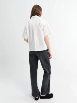 W' Arin Pant i Sort Dark Used Wash