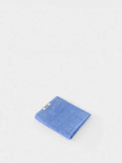 Washcloth in Clear Blue