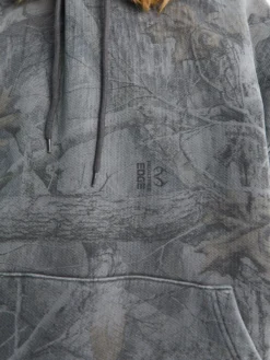 Washed Realtree Hoodie i Ash