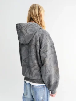Washed Realtree Hoodie i Ash
