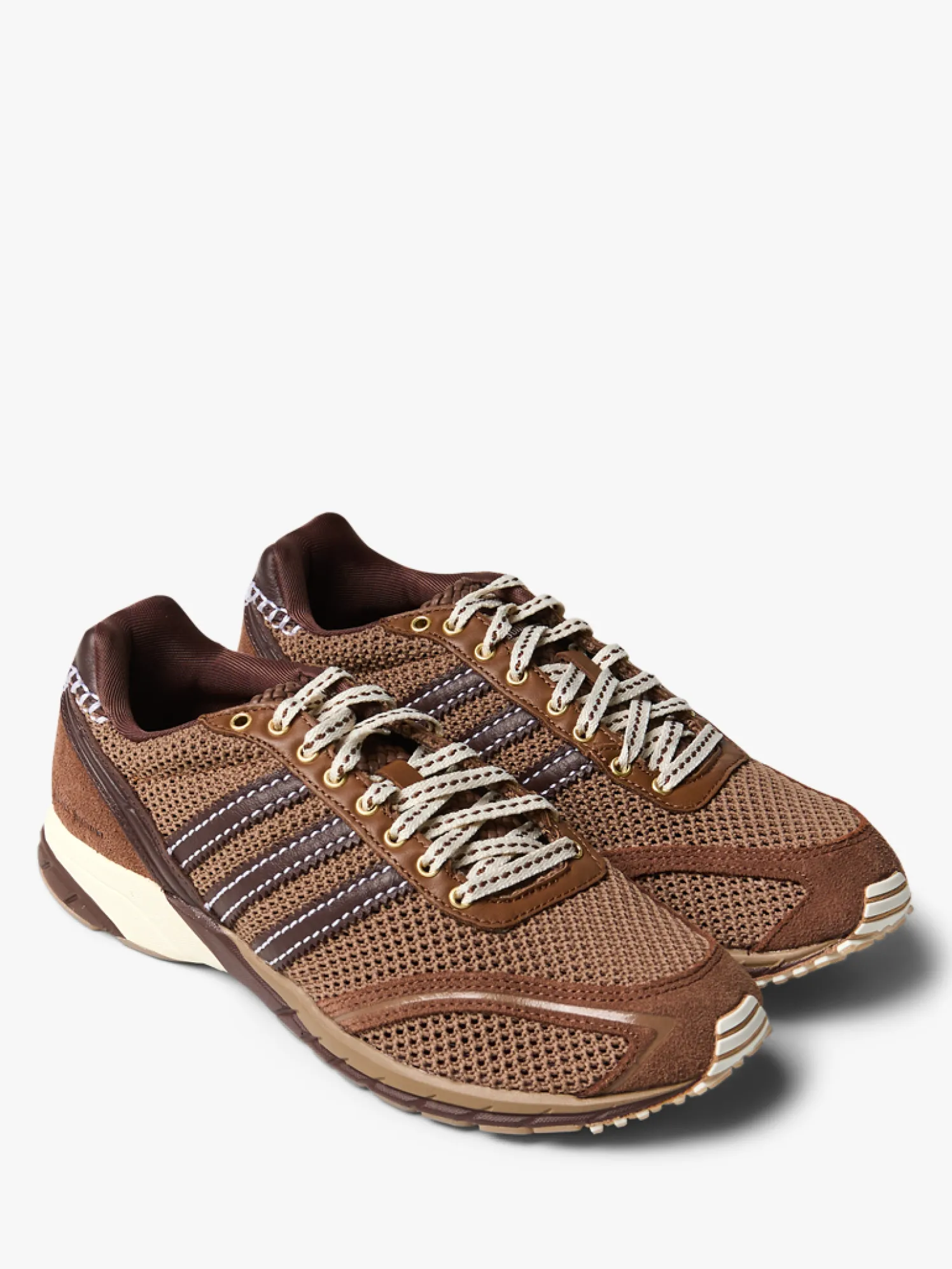 WB Adizero Adios Mesh Sneakers i Auburn, Cream White og Wonder Quartz