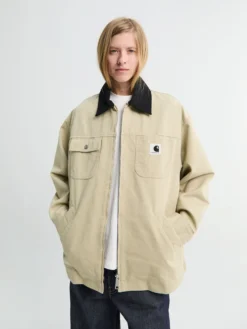 W' Dana Jacket i Barchan og Black rinsed