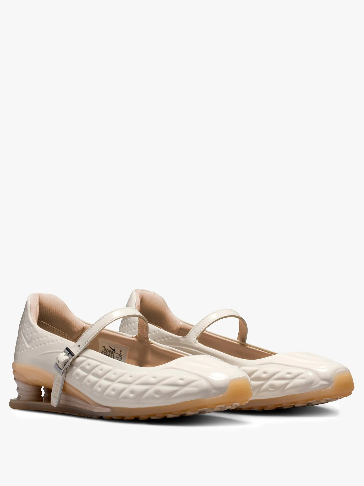 W Nike Shox Z Calistra i Pale Ivory og Pale Ivory Oatmeal