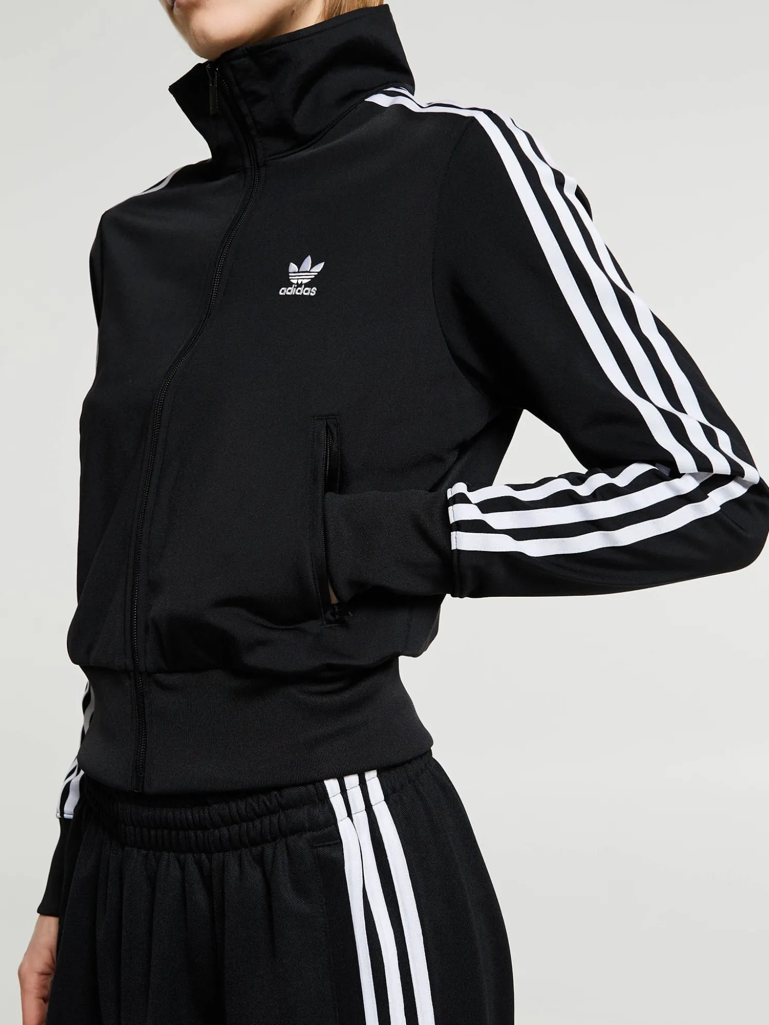 Women's Adicolor Classics Firebird Track Top i Sort