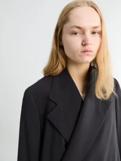 Wrap Over Frakke i Onyx