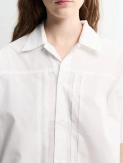 W' SS Belmont Shirt i Hvid