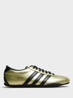 W' Tokyo Sneakers in Gold Metallic og Core Black