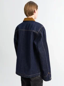 Wyatt Jacket med fløjls krave i Benson